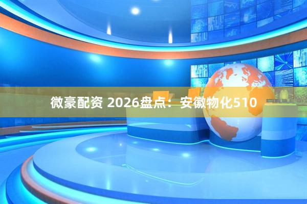 微豪配资 2026盘点：安徽物化510